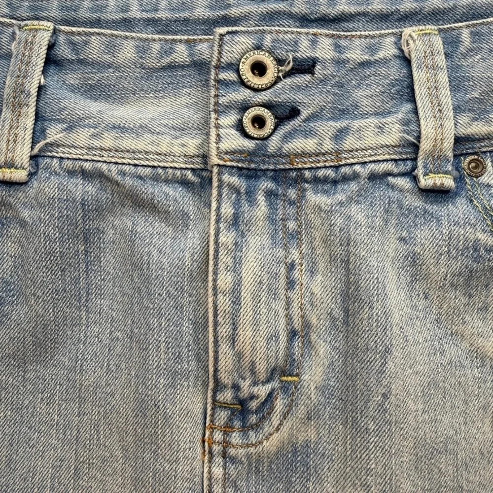American Eagle Outfitters Light Blue Denim Mini Skirt